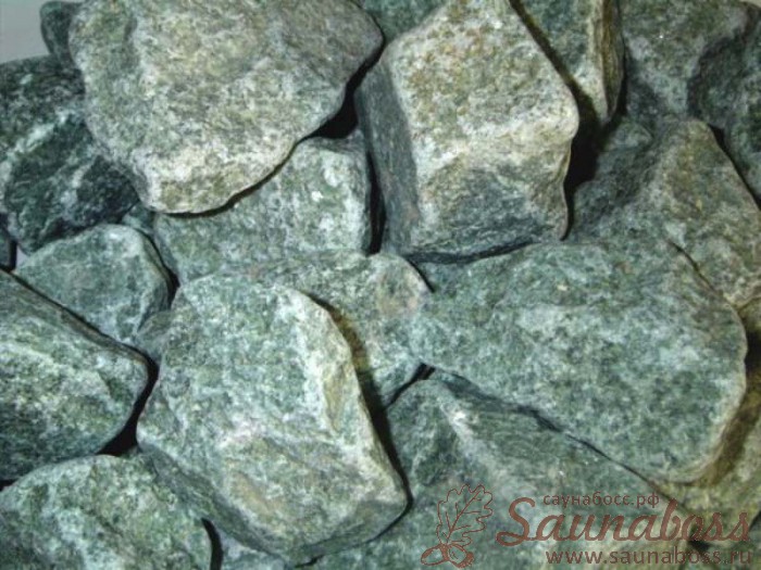 Камни для бани 20 кг «Талько-хлорит», фото